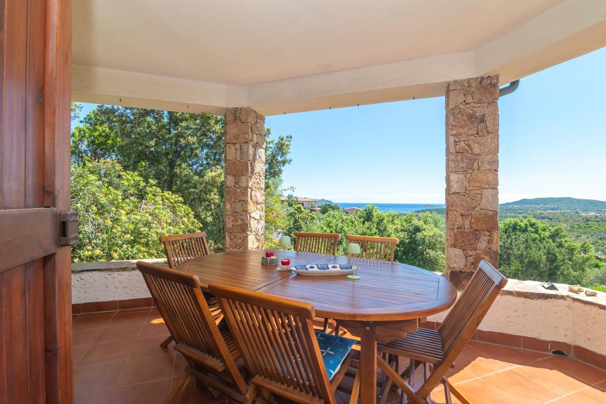 Villa Vista Mare Cala Ginepro Punta Molara المظهر الخارجي الصورة